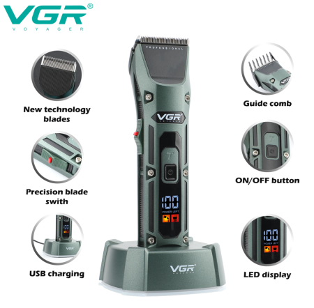 Машинка для стрижки VGR V-696