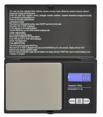 Весы ювелирные MS-2020/ 1000г (0,1г) / 7020