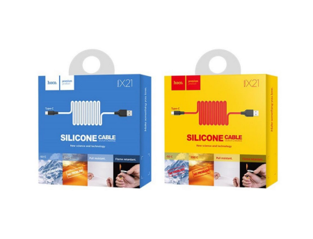 Кабель USB HOCO X21 Type-C Кабель USB HOCO X21 Type-C