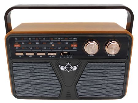 Радиоприёмник Bluetooth аккумуляторный с пультом Kemai MD-507