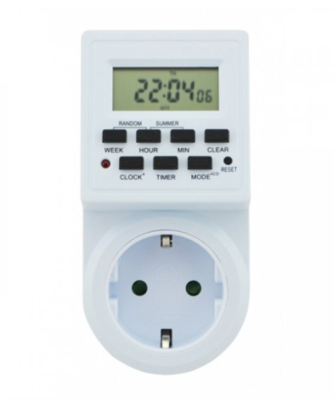 Розетка с таймером электронная недельная / 4980
