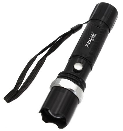 Ручной фонарь Police BL-T8628, 1х18650, вело крепление, box