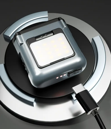 Налобный фонарь Rablex RB951, красный+белый свет, 2хXPL+16хCOB+1хRED COB, аккум, Type-C