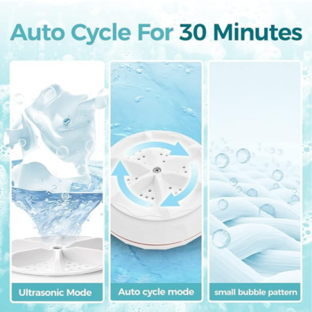 Мини стиральная машина Turbine Wash w-100