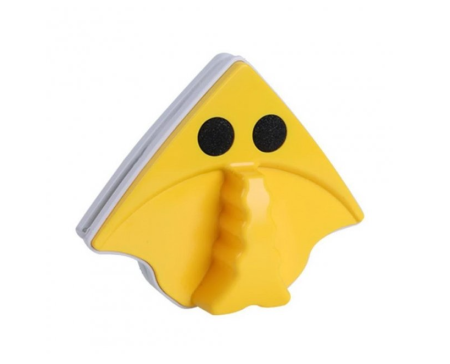 Магнитная щетка для мытья окон с двух сторон / 7198