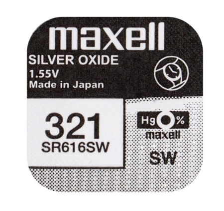 Батарейки-Таблетки Maxell 321 / SP10 / 