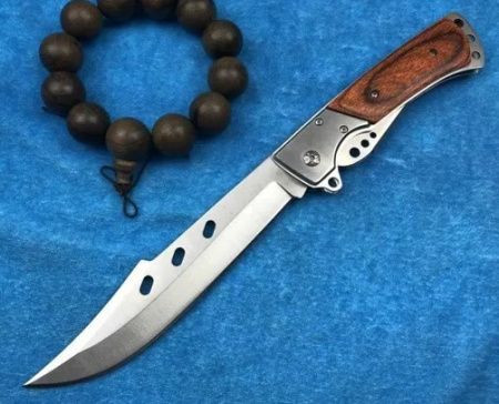 Нож складной Columbia A159 дерево