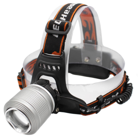 Налобный фонарь X-Balog 2199, PL104, Акк., T6, белый и теплый