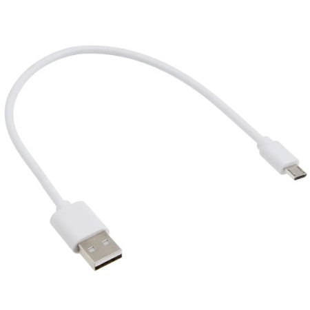 Кабель USB MicroUSB короткий длина - 30см Кабель USB MicroUSB короткий длина - 30см