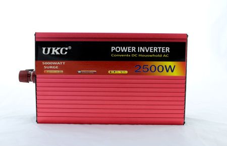 Инвертор преобразователь UKC AC/DC AR 2500W 12V / 3052 Инвертор преобразователь UKC AC/DC AR 2500W 12V / 3052