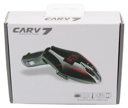 FM Модулятор для Авто CAR V7, Bluetooth, MP3, USB, AUX