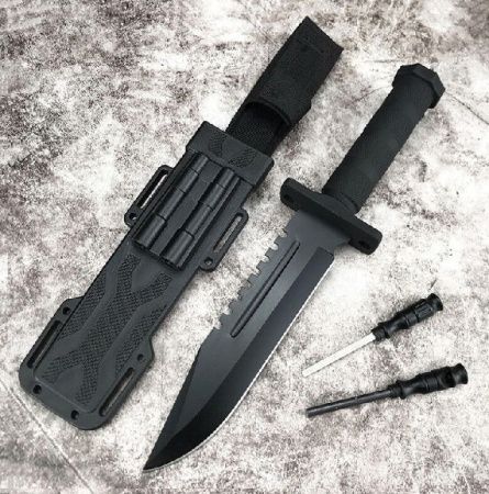 Нож охотничий Columbia + Огниво MF-051 / 31см / 17см охотничий нож
