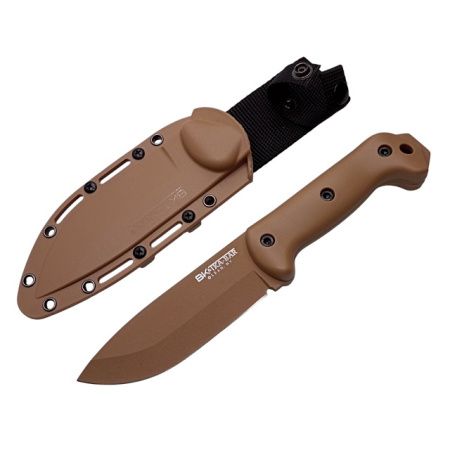 Нож охотничий Ka-Bar bk2 BK-2, 454 - Brown охотничий нож