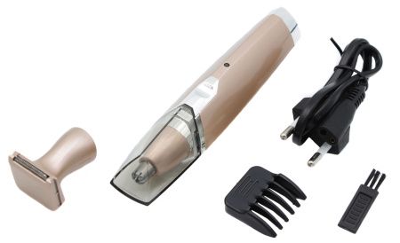 Триммер ProGemei GM-3110 аккумуляторный, с насадкой для носа и ушей.