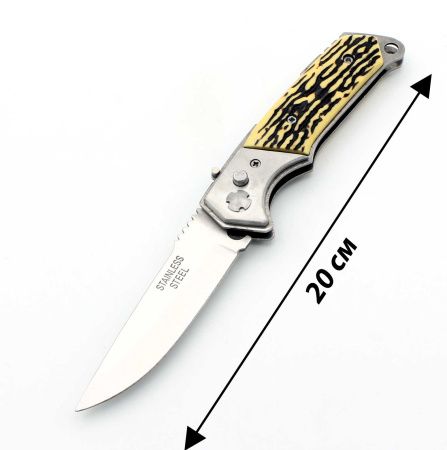 Нож выкидной Columbia 233B Кость