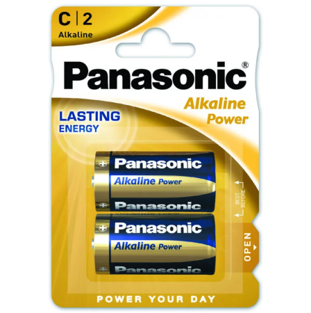 Батарейка Panasonic LR14, Alkaline