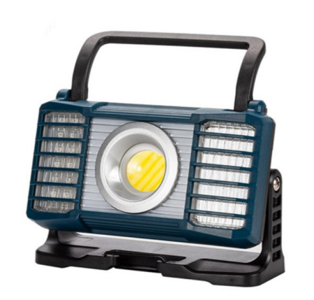 Фонарь для кемпинга W880-2-COB, Белый, Красный, Синий, power bank, Li-Ion аккум., ЗУ Type-C