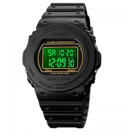 Часы наручные SKMEI 1776BKBK, BLACK/BLACK, 10269