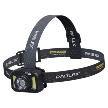 Налобный фонарь Rablex RB666, белый+красный, 550 lumen, аккум, Type-C