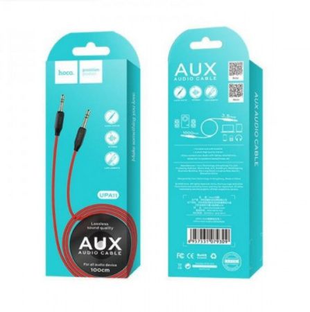 AUX провод HOCO (UPA-11) 1 метр, 7086 AUX провод HOCO (UPA-11) 1 метр, 7086