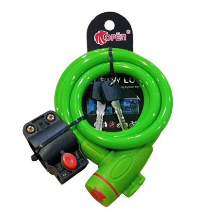 Велосипедный замок с держателем 852-90 /Толщина 9мм/ Длинна 900мм