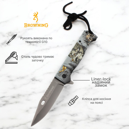 Нож складной Browning A723