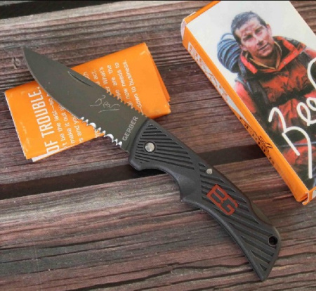 Нож складной Gerber A292 с серрейтором Нож складной Gerber A292 с серрейтором