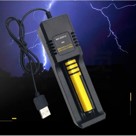 Зарядное устройство для аккумуляторов 1x18650 и др./ от USB / Li-ion Charger MS-5D81X, Зарядное устройство для аккумуляторов 1x18650 и др./ от USB / Li-ion Charger MS-5D81X,