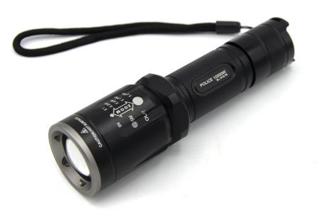 Ручной фонарь Police Bailong BL-1818-T6, 18650, ЗУ сеть, Zoom