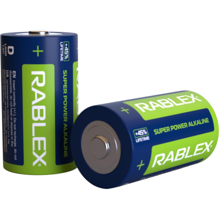 Батарейка Rablex LR20 D 1.5V / Alkaline