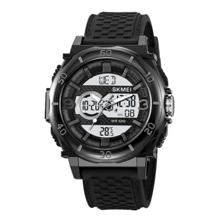 Часы наручные SKMEI 2098BKWT, BLACK-WHITE, 10308
