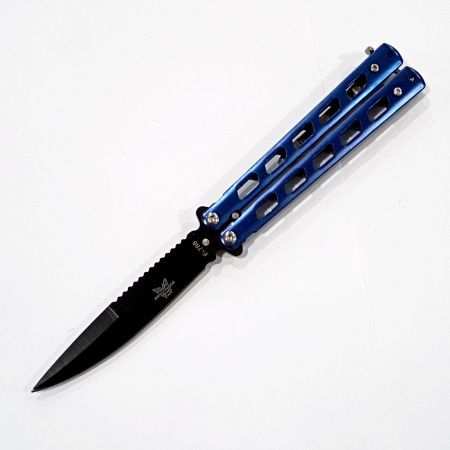 Нож бабочка A1008 Blue нож бабочка