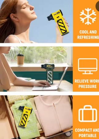 Воздуходувка портативная беспроводная аккумуляторная Violent Air Blower PL-422, F015