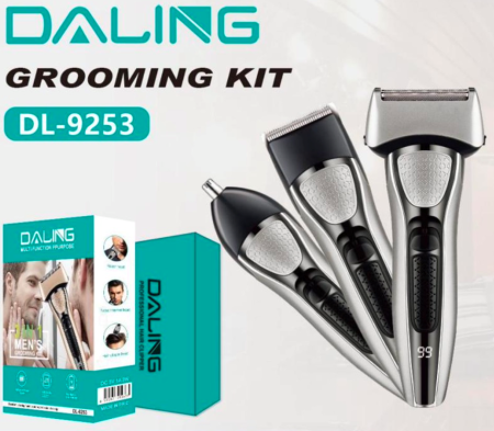 Система DALING DL-9253 3 in1 (бритва, машинка, триммер)