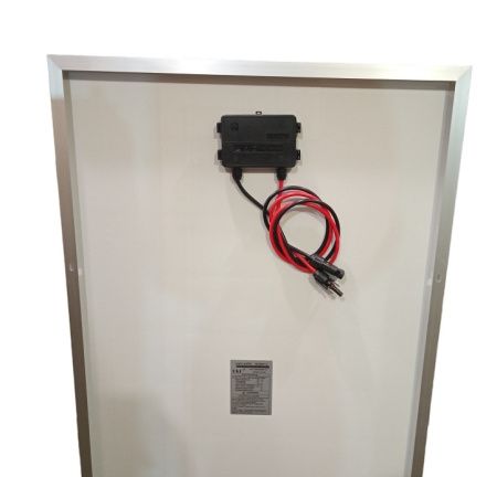 Солнечная панель SOLAR PANEL SA-100 / 2466/ 120*58*3/ индикация V и A / верх стекло, 18V 100W