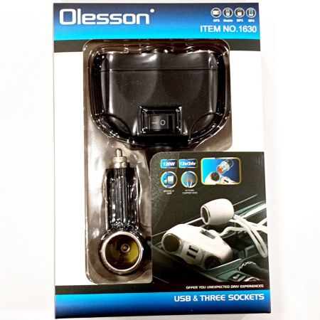 Разветвитель прикуривателя Olesson  1630