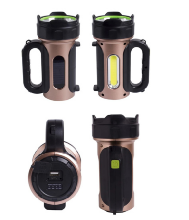 Ручной фонарь T93-LED+COB, Белый, Красный, powerbank, Li-Ion аккум., солн., батарея, ЗУmicroUSB, Ручной фонарь T93-LED+COB, Белый, Красный, powerbank, Li-Ion аккум., солн., батарея, ЗУmicroUSB,