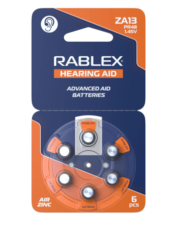 Батарейки-Таблетки Rablex ZA13