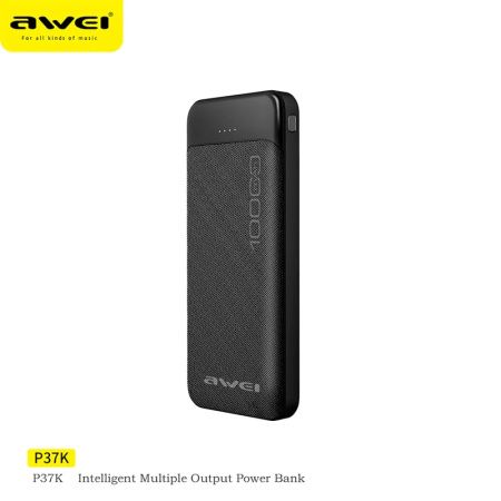 Повербанк AWEI P37k 10000mAh (реальная емкость меньше) / 8414 Повербанк AWEI P37k 10000mAh (реальная емкость меньше) / 8414