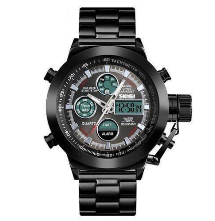 Часы наручные SKMEI 1515BK, BLACK, 9760