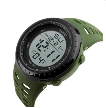 Часы наручные SKMEI 1167AG, ARMY GREEN, 9291