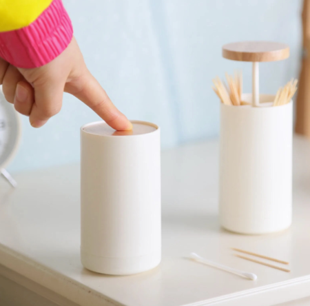 Бокс для ушных палочек и зубачисток Bathlux, 7 цветов