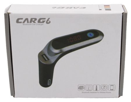 FM Модулятор для Авто CarG6, Bluetooth, MP3, USB, AUX