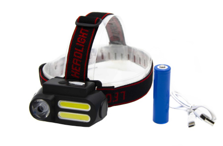 Налобный фонарь Bailong BL-611, Акк.18650, LED+COB, MicroUSB Налобный фонарь Bailong BL-611, Акк.18650, LED+COB, MicroUSB