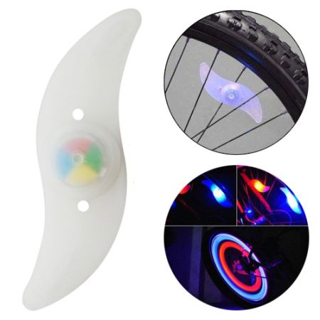 Велогабарит на спицу подсветка колеса YY-601/YC-018, 1xCR2032