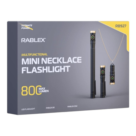 Ручной фонарь Rablex RB927, TG3 LED, ЗУ Type-C,