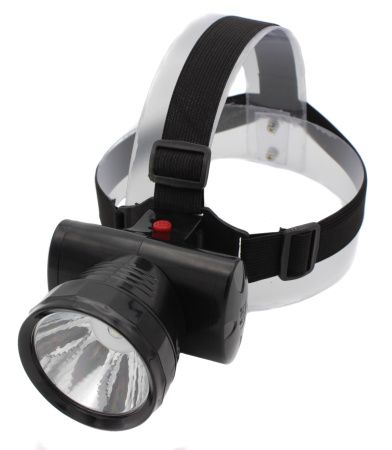 Налобный фонарь Yajia YJ-1858-1, Аккумулятор, 1LED