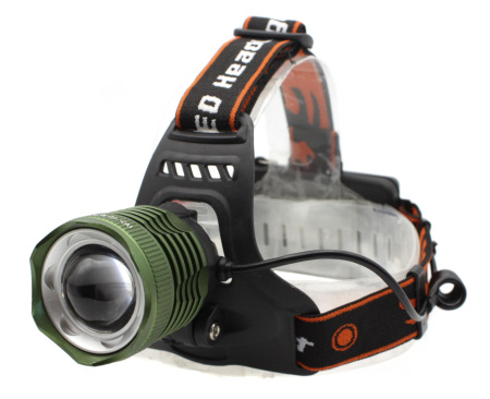 Налобный фонарь Bailong BL-2189, PL-102, ЗУ micro usb, T6, Zoom