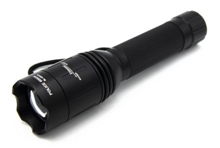 Ручной фонарь Police Bailong BL-Q8639, подствольный, 18650, ЗУ сеть+авто, Zoom, XPE, Крепление