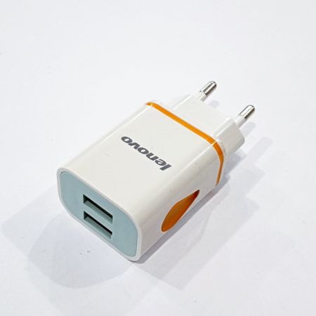 Сетевое зарядное устройство USB x 2 MI EKA-103 5V-2.1A (Lenovo/ Xiaomi) Сетевое зарядное устройство USB x 2 MI EKA-103 5V-2.1A (Lenovo/ Xiaomi)